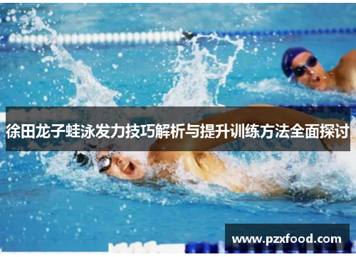 徐田龙子蛙泳发力技巧解析与提升训练方法全面探讨